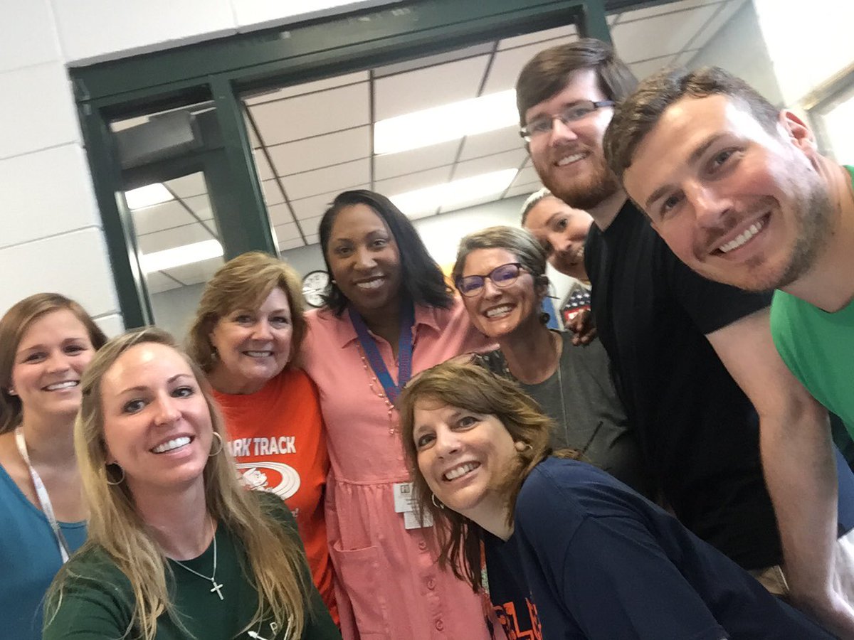 #bluffparkpanthers #gwinemployees #librarian #principal