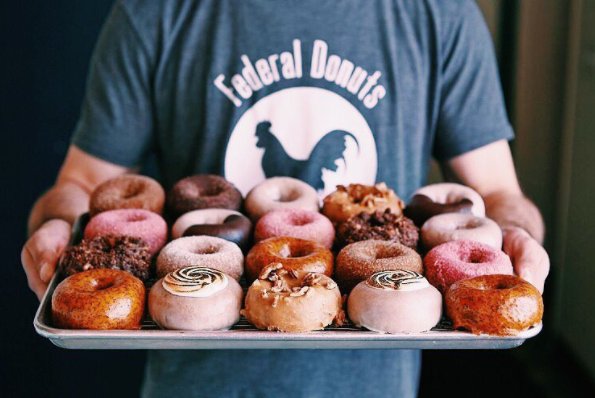 This is what true #mondaymotivation looks like 🍩🍩 Has anyone tried the new <a href="/FederalDonuts/">FederalDonuts</a> in #wynwood yet? 👀 <a href="/MiamiNewTimes/">Miami New Times</a> #donuts #monday