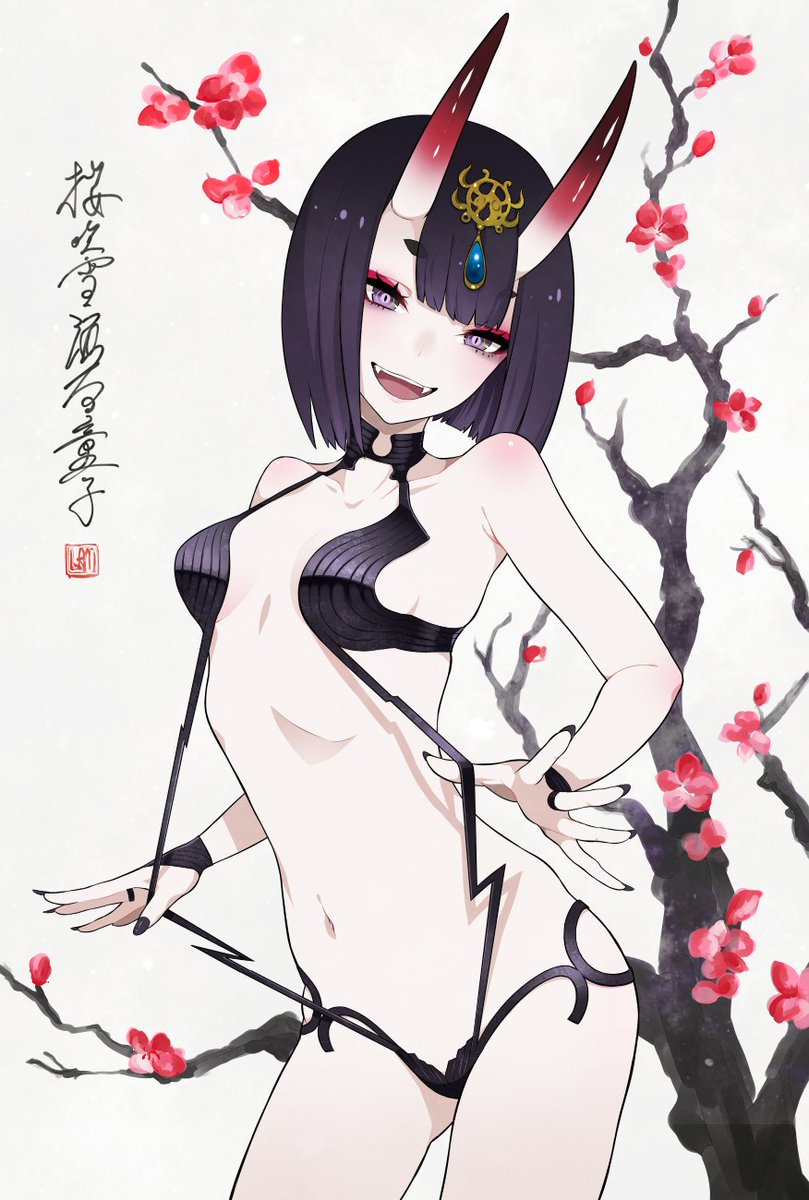 Lam 酒天童子 Fgo Fatego Lam 酒天童子 Fgo Fatego