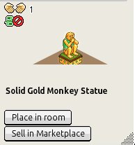 Follow and RT to win a Solid Gold Monkey Statue.
Winner announced on the 10th.
Good luck.