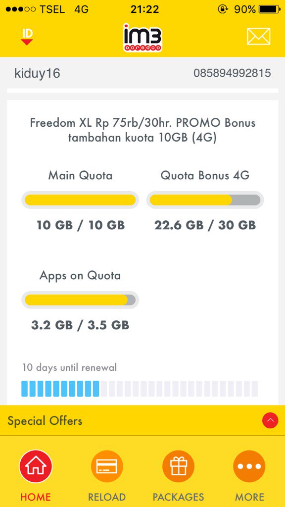 ki_duy's tweet photo. Admin @IndosatCare yg terhormat, kuota banyak ini cuma hiasan apa gmn ya, sinyal 4g, tp yutuban muter2 mulu ????????? https://t.co/QM23VjDtgN