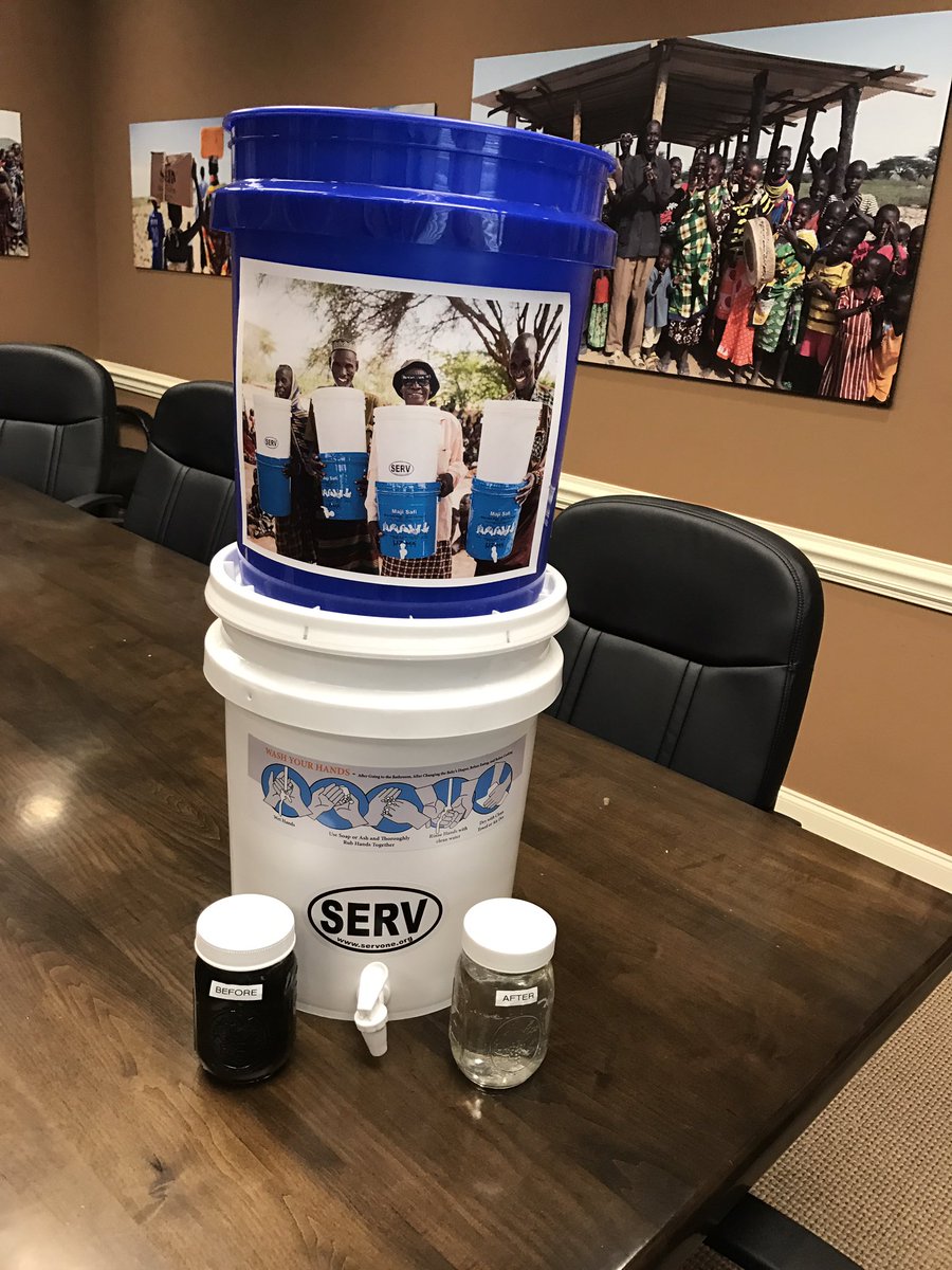Want to provide clean water for a whole village? Ask me how. #servone