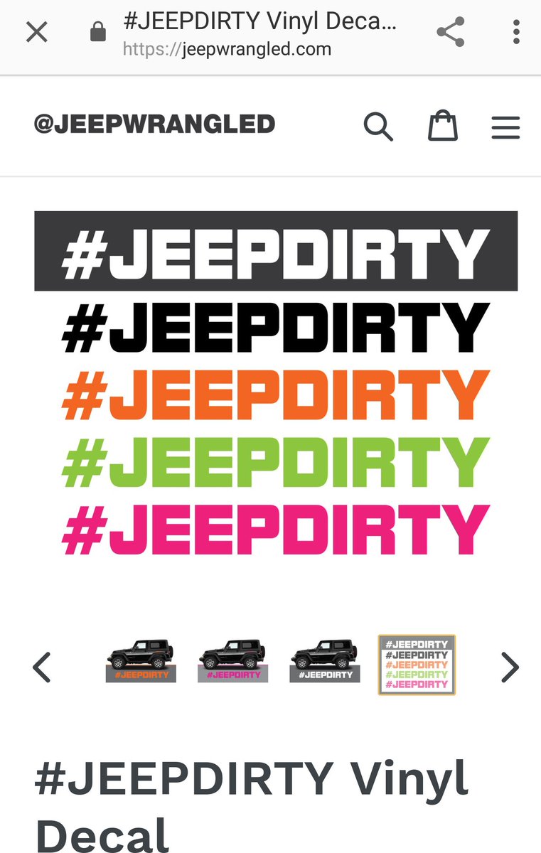 JeepWrangled's tweet photo. Ty all so much! Giving away 25 MORE gifts next 25 orders https://t.co/uVlphzzkd5 @thefacesofjeep @Jeep_Familys @TheJeepKreweInc @TheMudYeti https://t.co/qC6UFlX643