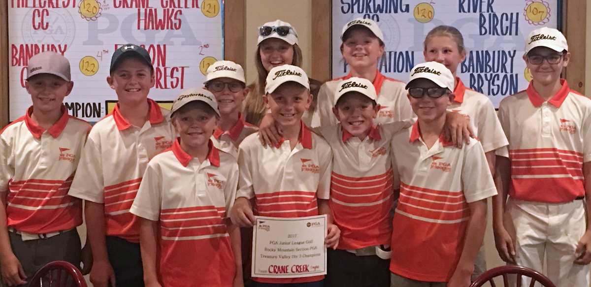Congratulations to the Crane Creek Eagles, 2017 PGA Junior League Division Champions!