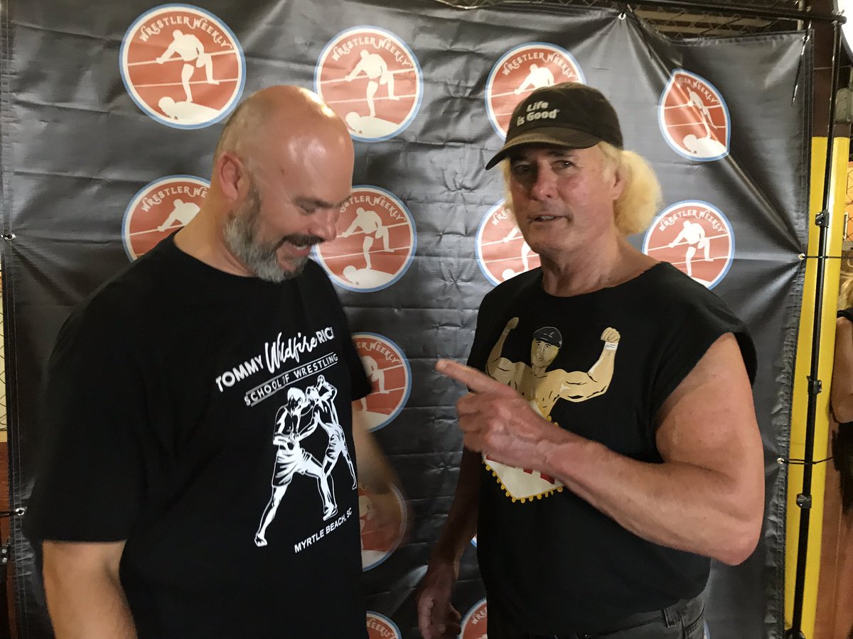 wrestlerweekly's tweet image. THANK YOU TO EVERYONE who came out in support of the Grand Opening of the Tommy Wildfire Rich School of Wrestling in Myrtle Beach!