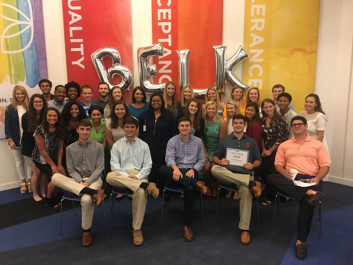 Congratulations to our Belk Intern Class of 2017! #belk