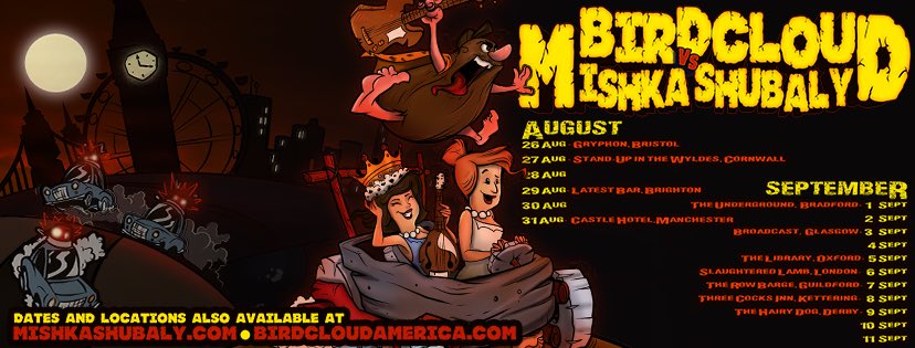 massivepromoco's tweet photo. @MishkaShubaly vs @birdcloudusa at The Rowbarge, Guildford! Comedy. Music. Beer. Yes. #comedy #alternativecomedy #usinvasion https://t.co/NGHK8g54Vj