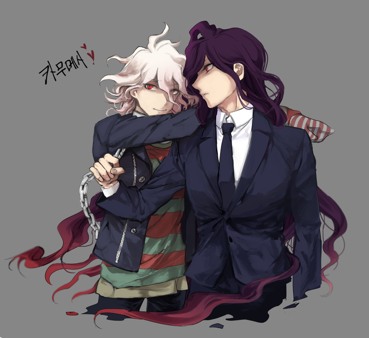 0100さん(@_0100_0100)とラフ交換しました!素敵なカム召をありがとうございました…!!
러브러브♡0100님 카무메시 러프교환 감사합니다!!!ㅜㅜ💕 