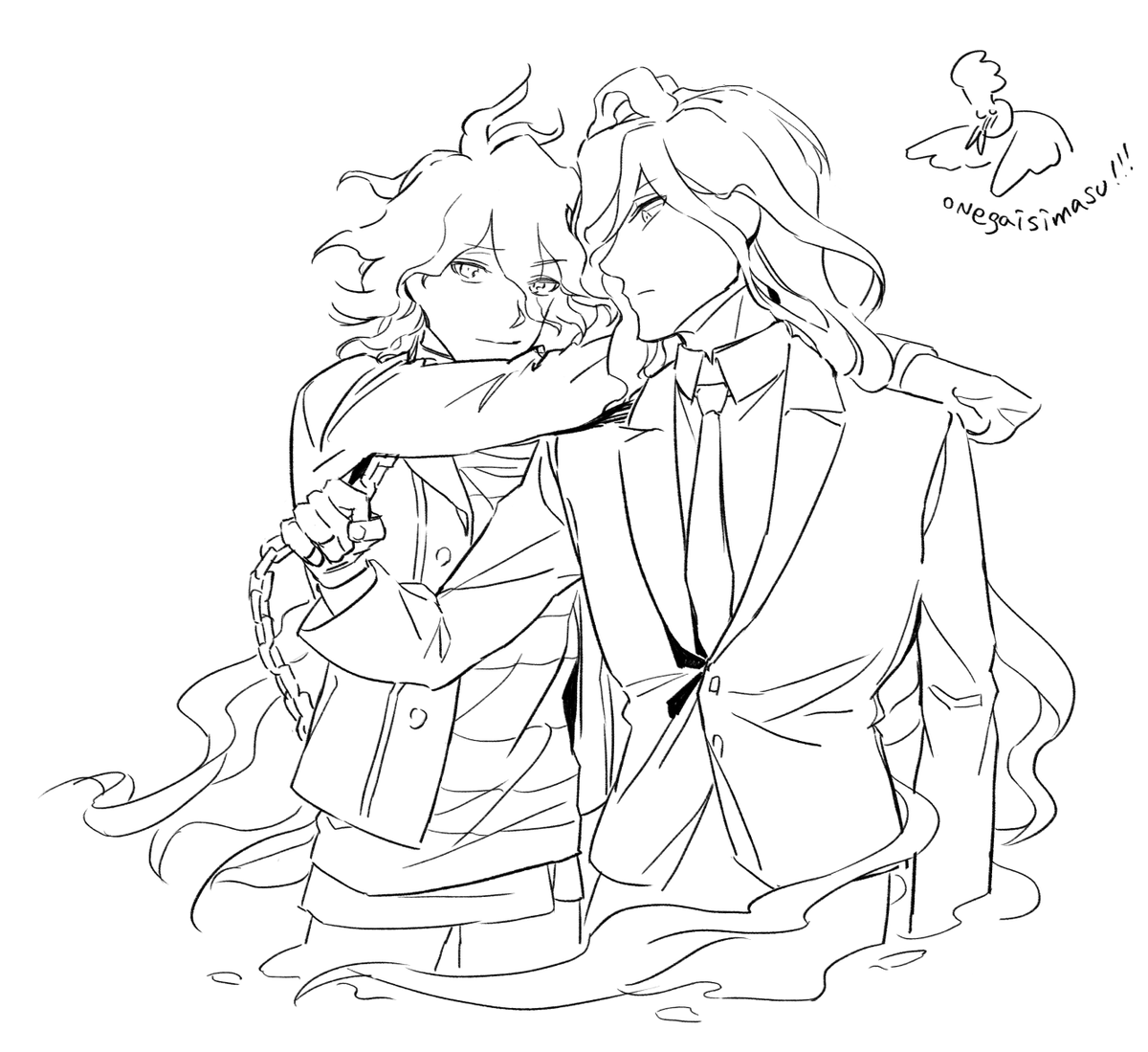0100さん(@_0100_0100)とラフ交換しました!素敵なカム召をありがとうございました…!!
러브러브♡0100님 카무메시 러프교환 감사합니다!!!ㅜㅜ💕 