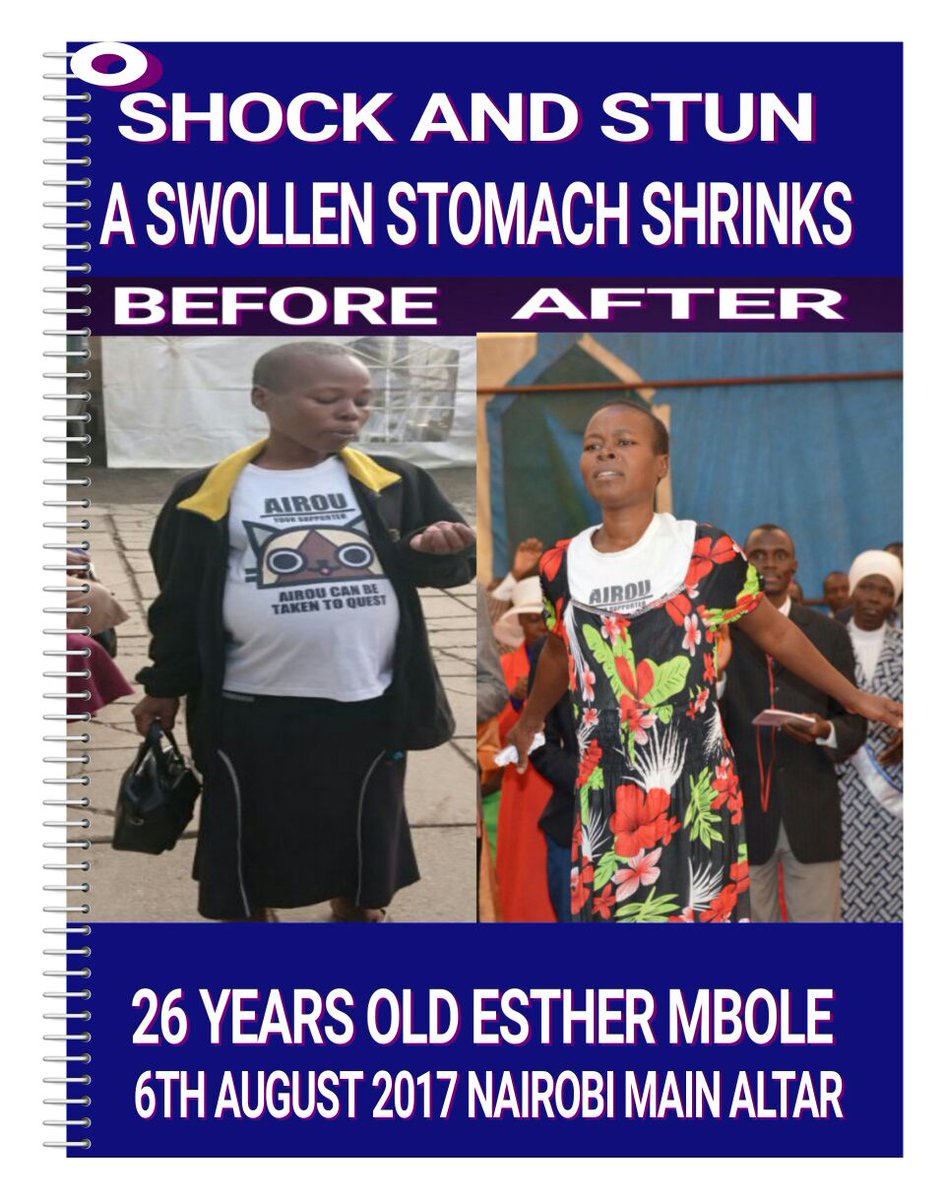 #MiraclesBreakOutInKenya
When HE replied IT IS WELL Mama Rosa wa ressurected and Senior Doctors and medical Experts explained