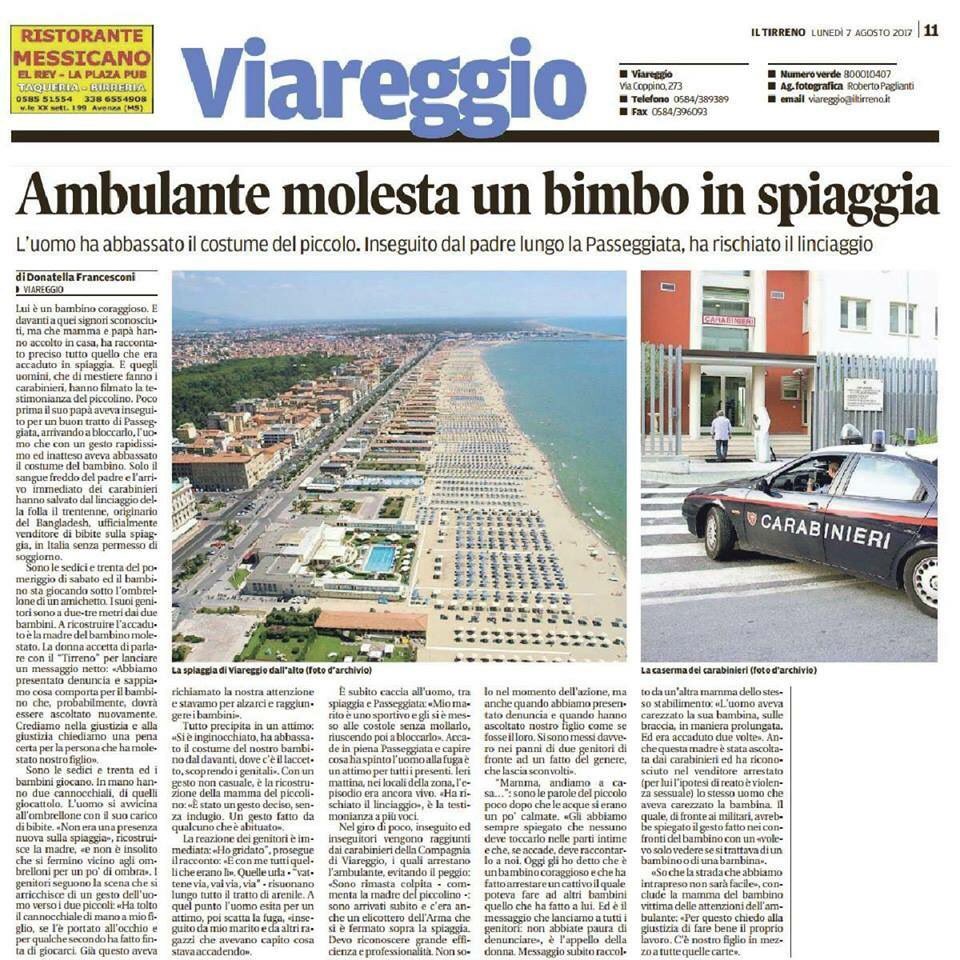 italia_nel_caos's tweet photo. Il titolo di questo articolo dice tutto su come ci stiamo riducendo! Fanno bene i #casapound che cacciano #vucumpra dal litorale laziale! https://t.co/FMoRBO1sqA