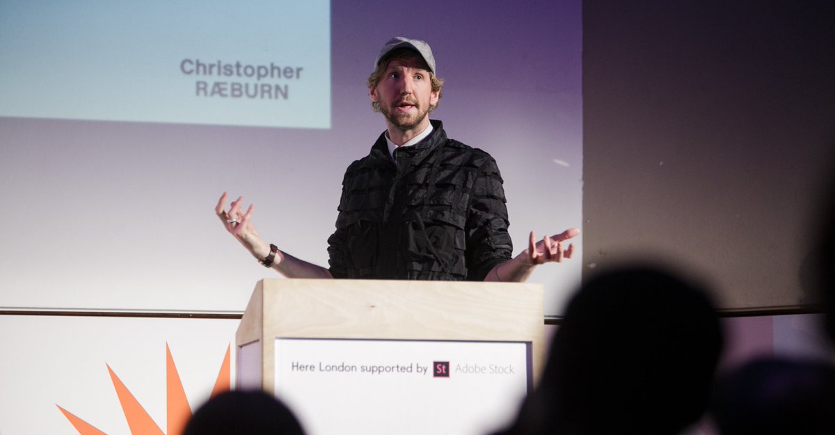 "I owe a large amount of my career to The Wombles": watch Christopher Raeburn talk about his design philosophy > goo.gl/t2dhE5