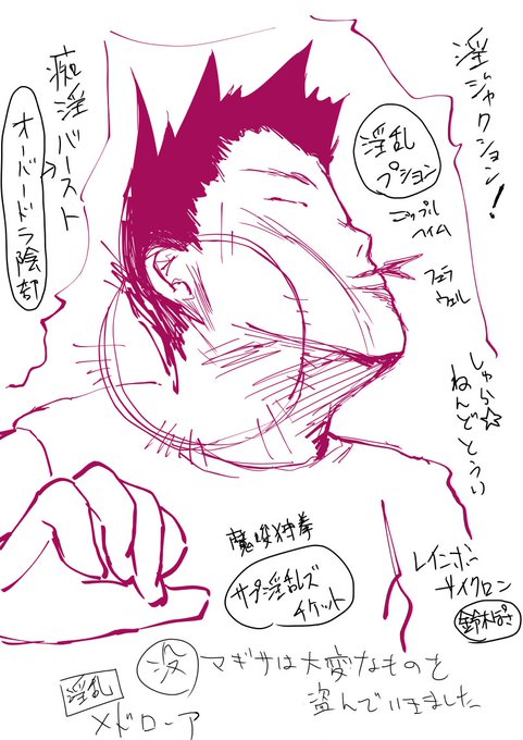 次の同人誌のタイトルについて会議した!
「淫乱」流行りすぎ 