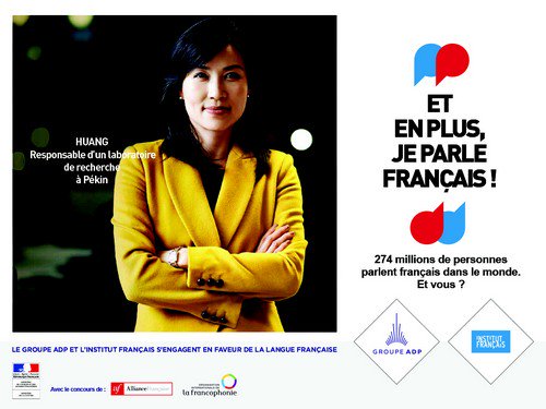 OIFrancophonie's tweet photo. Vidéo de la campagne «ET EN PLUS JE PARLE FRANÇAIS» https://t.co/qzu8J0zTIp @IFParis @alliancefrparis @GroupeADP @francediplo #francophonie https://t.co/TmofaNlR7h
