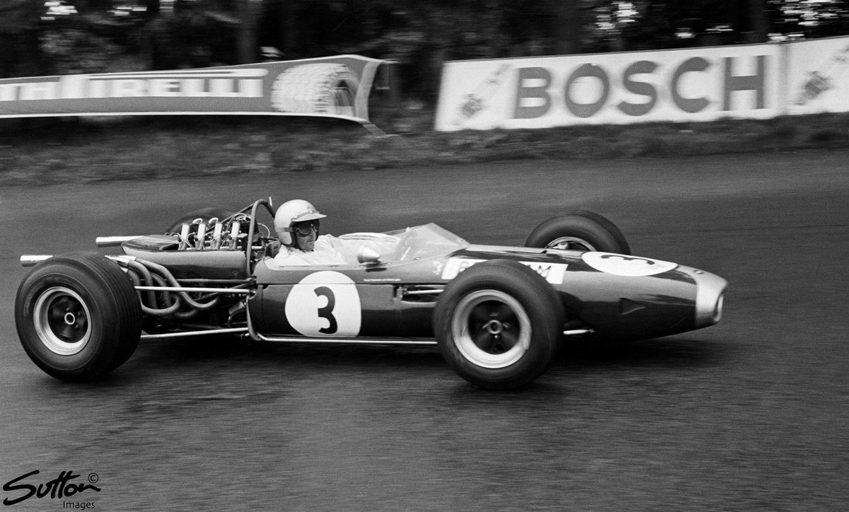 #OnThisDayInF1 Jack Brabham won the 1966 German Grand Prix at the  Nurburgring 

#F1 #F1history