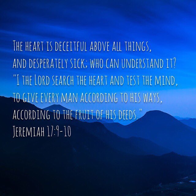CrWoc's tweet image. Help us, Lord, to ensure that we are not deceived by our heart.... #celebraterecovery #recoveryprayer #recoverytools #recoveryinspiration
