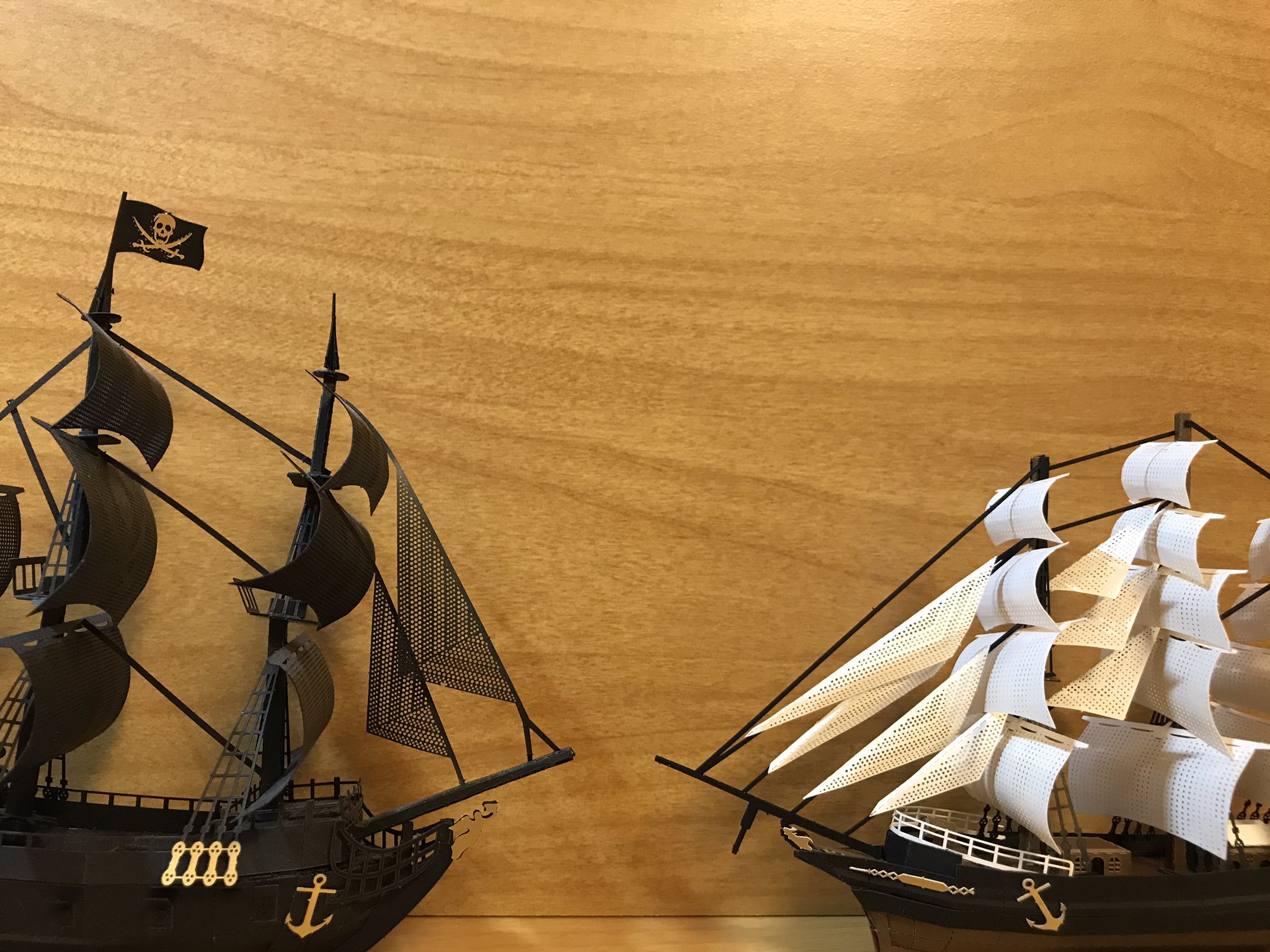 パネル ニューアートフレーム ナチュラル パール号 ダッチマン号