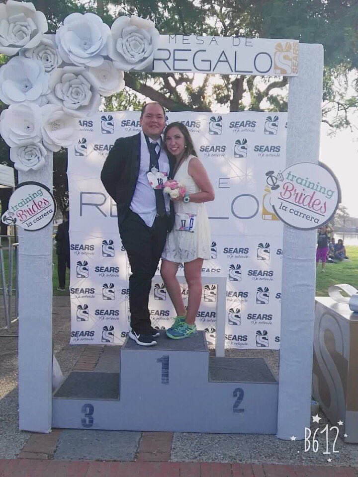 TrainingBride5k's tweet photo. Gracias a los que corrieron por su boda en Training Brides La Carrera! 🏅y gracias a Mesa de Regalos de Sears México por todo su apoyo 👏🏻 https://t.co/Bx1SlHQURy
