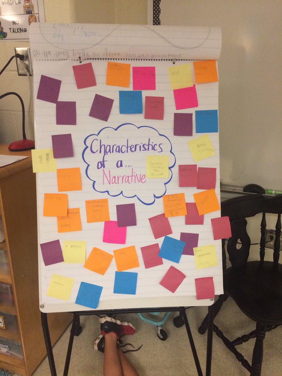 studentledroom's tweet photo. Did a "scavenger hunt" in texts to start studying the narrative genre today! #launchunit ✏️ 📝 https://t.co/MlpXBUdWPU