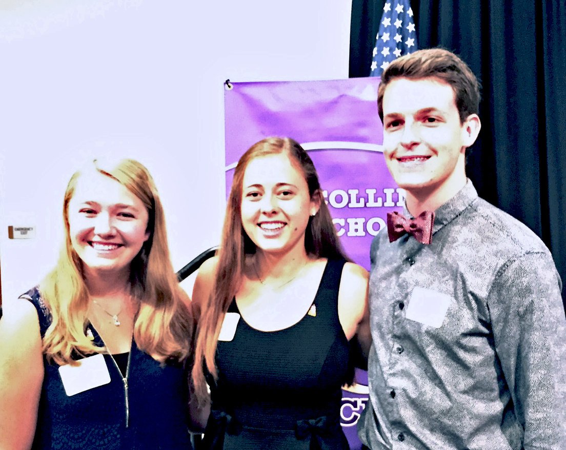 Emily Hay-Arthur, Bethany Dykson and Eric Bockhaus are the winners of the 2017 Fort Collins High School Alumni Scholarship. Congratulations!