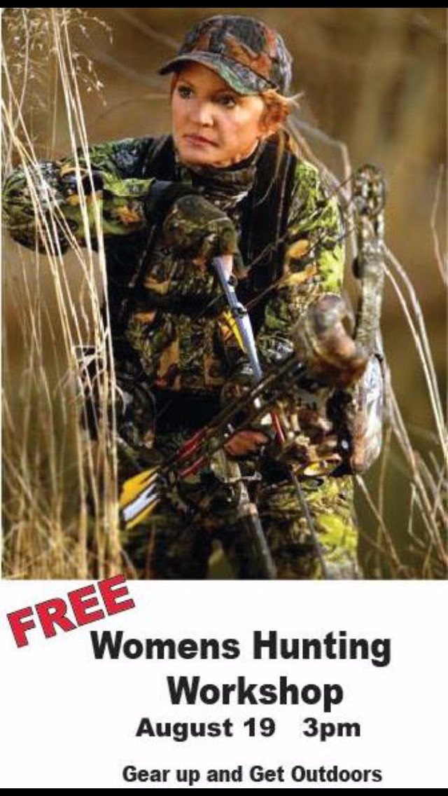 BassProPearl's tweet photo. #Free women's Hunting Workshop during our #FallHuntingClassic @BassProPearl https://t.co/YuXSOSRuYa