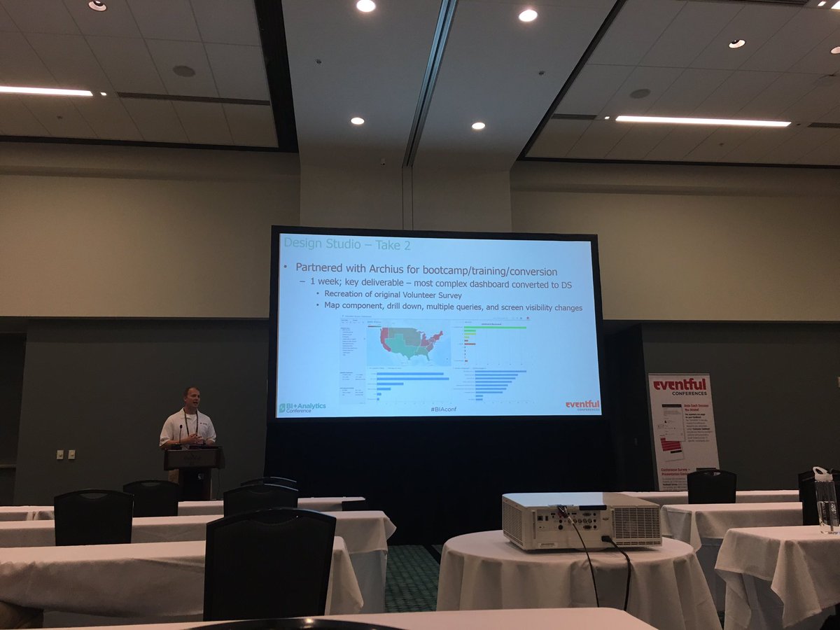 archiusBI's tweet photo. #BIAConf American Redcross showcasing their #SAPDesignStudio journey. #chartsplus https://t.co/PMDpbGKxE0