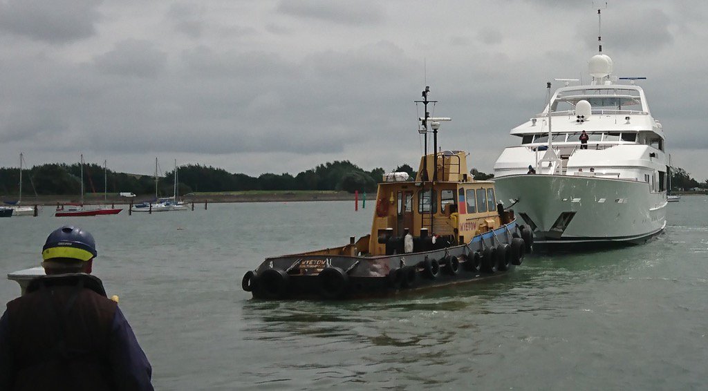 BurgessMarine's tweet photo. @BurgessMarine #Portchester today launched a 57m #Swiftship #Superyacht - #refit &amp; repair, marine #engineering. https://t.co/etLHqCHHYg