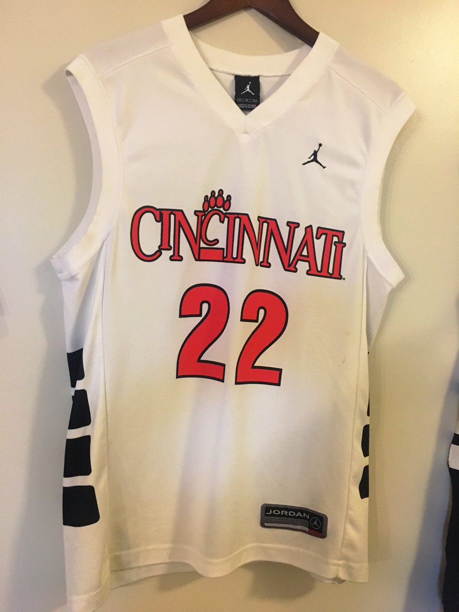 cincinnati bearcats basketball jersey jordan