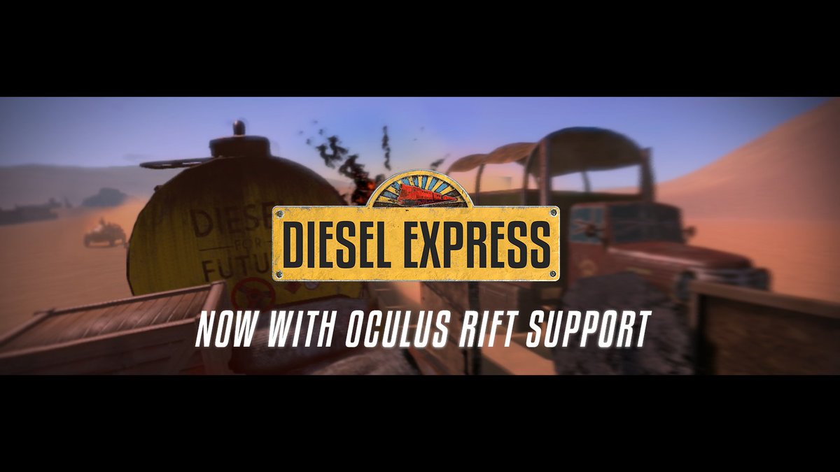 Diesel Express VR now supports HTC Vive and Oculus Rift. Check it out!
store.steampowered.com/app/651120/Die… #VR #VirtualReality  #gaming  #OculusRift