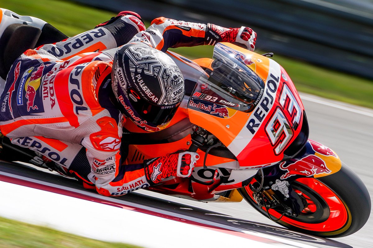 marcmarquez93's tweet photo. Muy buenas sensaciones en el test de Brno! / Very good feelings in the Brno test! ✊🏼 #MotoGP #HRC #test https://t.co/0AkICBMCKo