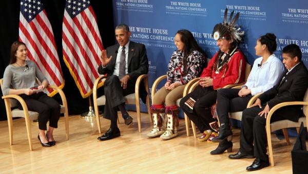 . reflects on memorable moments in Indian Country with Barack Obama  
