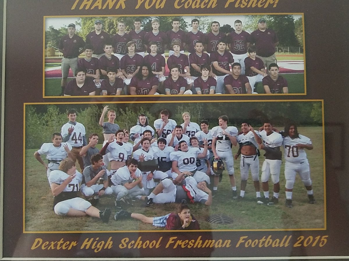 DHSFisher's tweet photo. Good luck this football season to everyone starting practice today, especially to these guys! #godreads https://t.co/xWz9wjhj4i