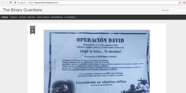 ReporteYa's tweet photo. #7Ago The Binary Guardians hackean las páginas de @AsambleaVE, @salaprensaCantv, @CicpcNacional, @CNE_Venezuela https://t.co/EgXwaviMfO