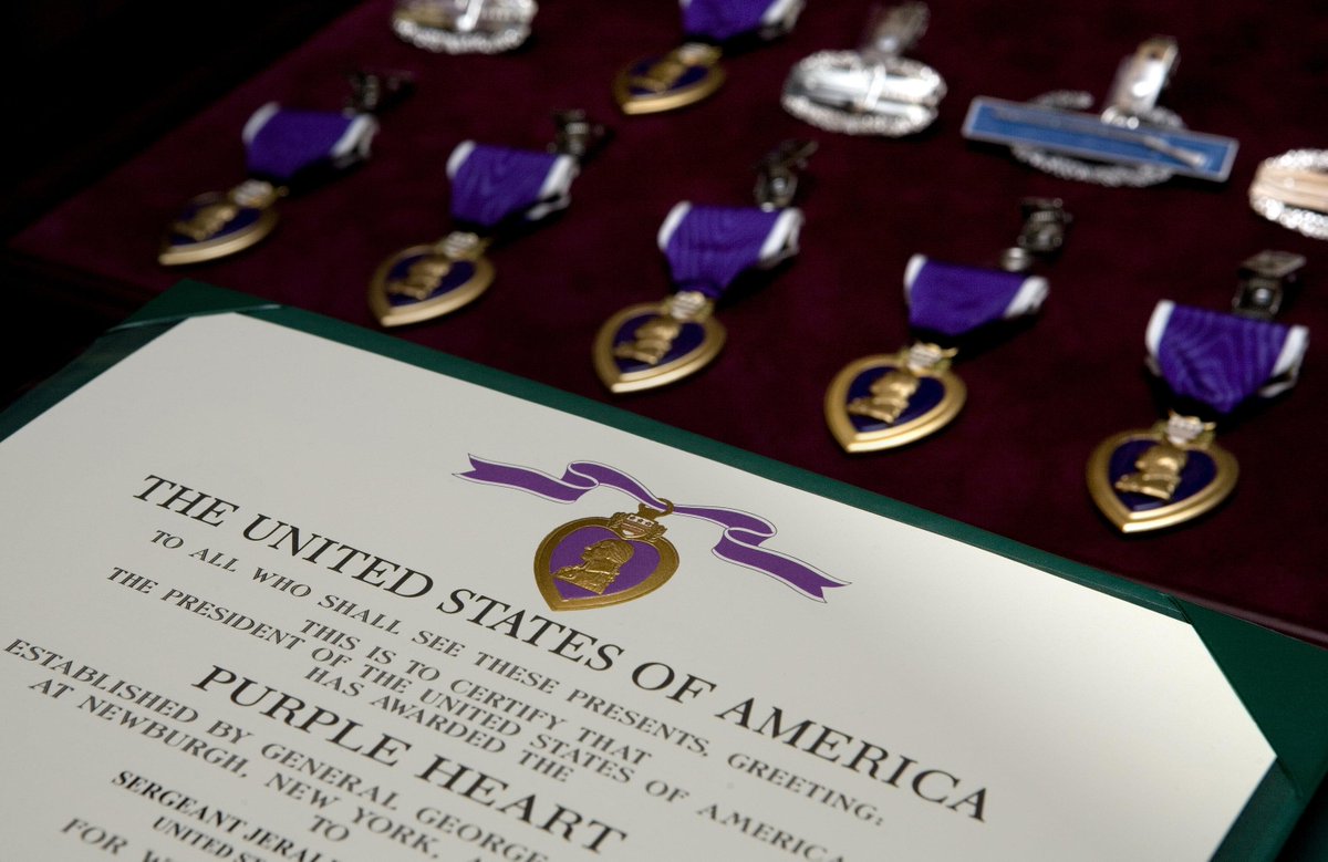 Today we want to give a Special Thanks to the #Heros that Served for Us #PurpleHeartDay