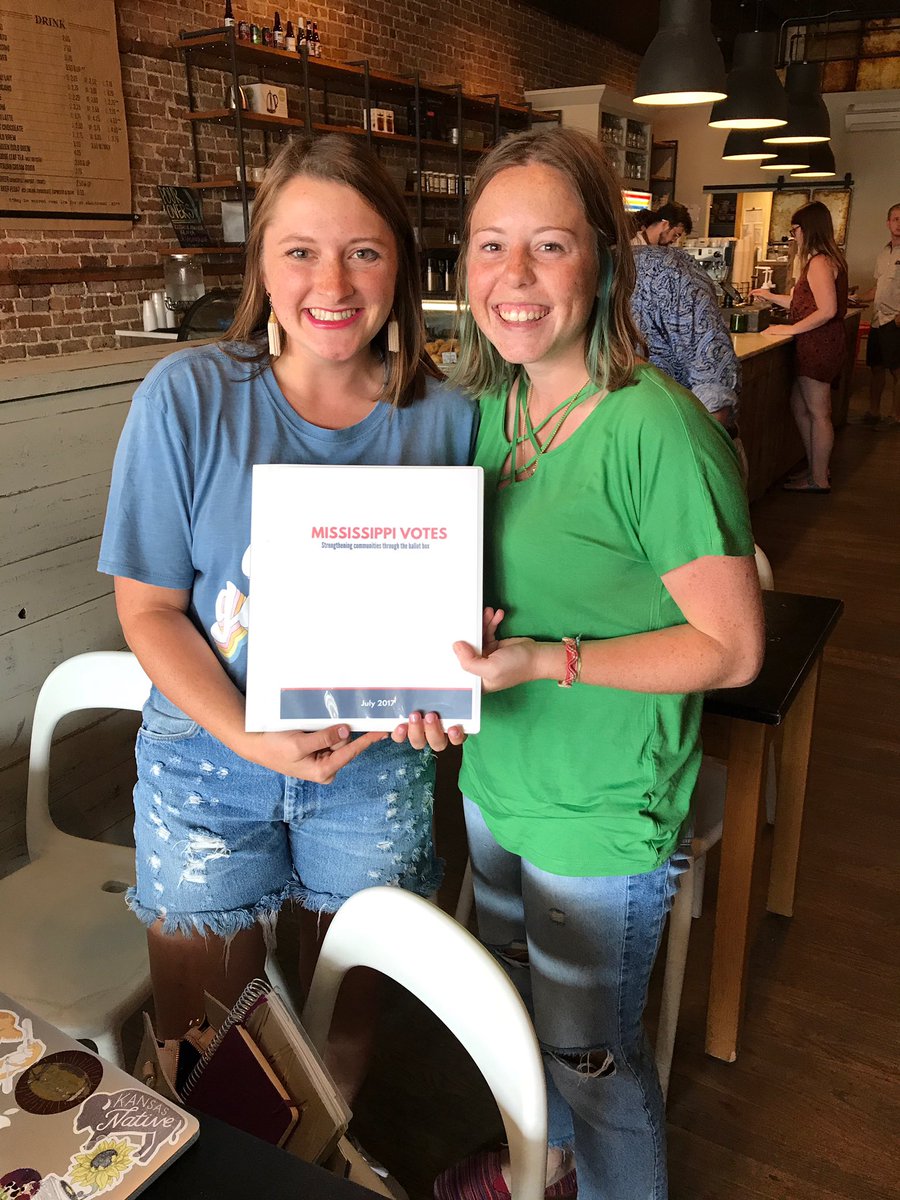 MSVotes's tweet photo. We're excited to welcome @kmoehrs as our new Research Assistant as we get ready to expand to Starkville next month! https://t.co/nXcsp9xwVH https://t.co/GDiPQHWVn6