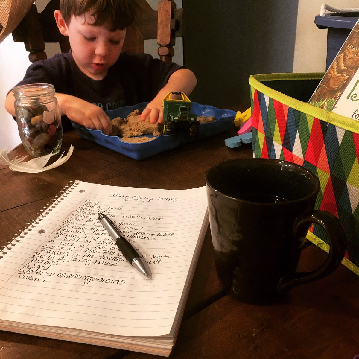 frogs_snails's tweet photo. Had our planning meeting this morning. Not sure how we are going to dissect a monster truck 🤔

#homeschoolplanning https://t.co/gzFp7NzaCV