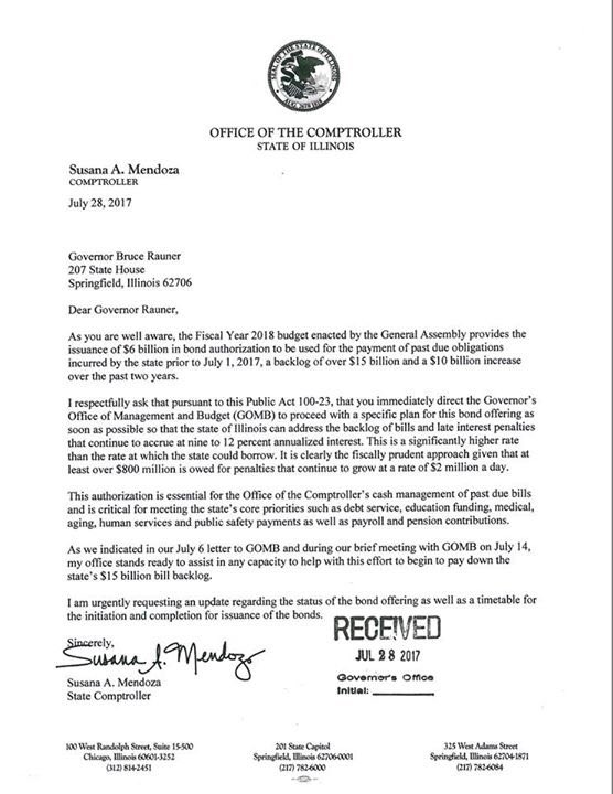 Illinois Comptroller On Twitter Our July 28 2017 Letter To The Office Of The Governor Https T Co 8ilmur6zqt Twitter Illinois Comptroller On Twitter Our July 28 2017 Letter To The Office Of The Governor Https T Co 8ilmur6zqt Twitter