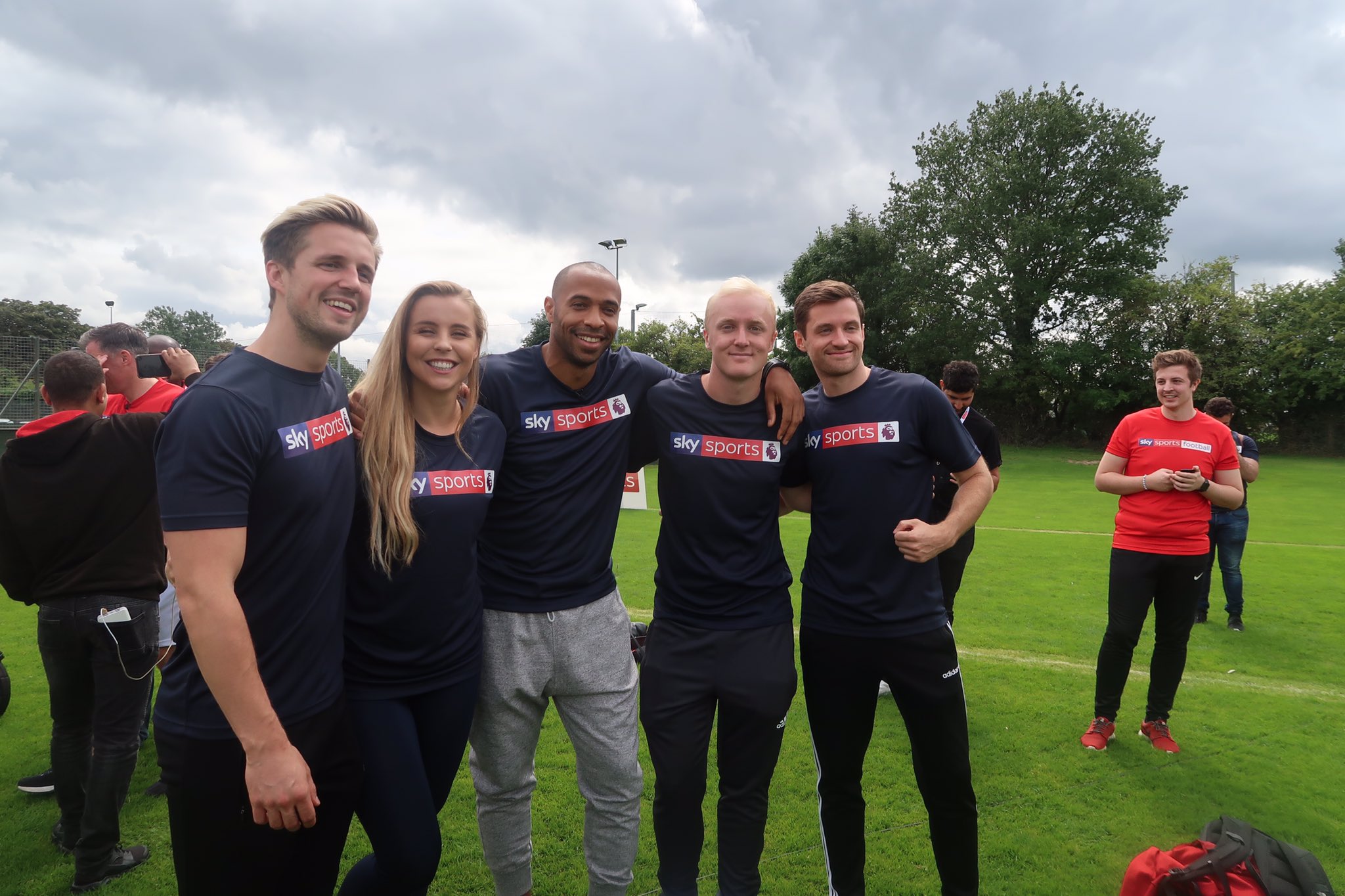 Theo Baker on Twitter "The Champions 🏆 What an honour having ThierryHenry as our captain 🔴 