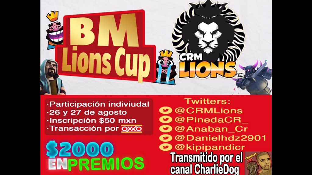 Quién cree que puede ganar la BM Cup? Dale RT y mándame foto de tu perfil de CR y elegiré 4 ganadores. Mucha suerte!