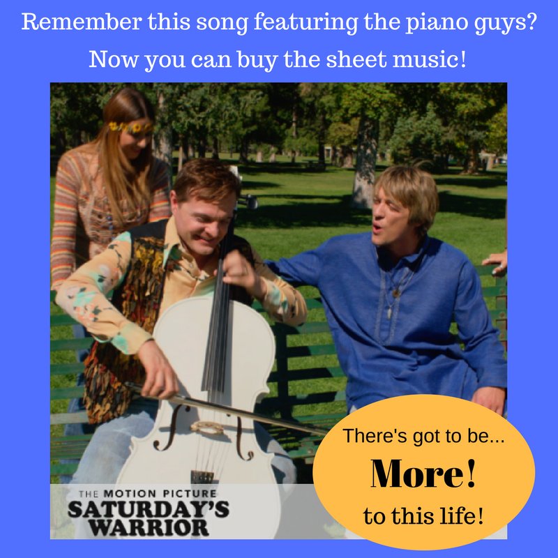 S_Warrior2016's tweet photo. Get the sheet music at https://t.co/q5cJf6x5MR  #pianoguys #moretothislife #saturdayswarrior #mormon #lds #FamilyNight #FamilyHomeEvening https://t.co/AzfBxK7TJi