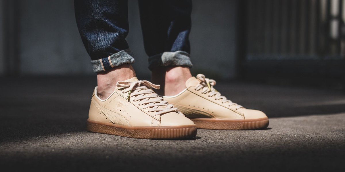 puma x naturel clyde veg tan