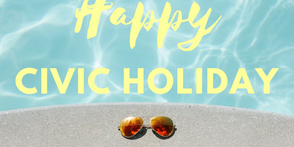 Wishing you a Happy Civic Holiday #civicholiday #lndont #pools