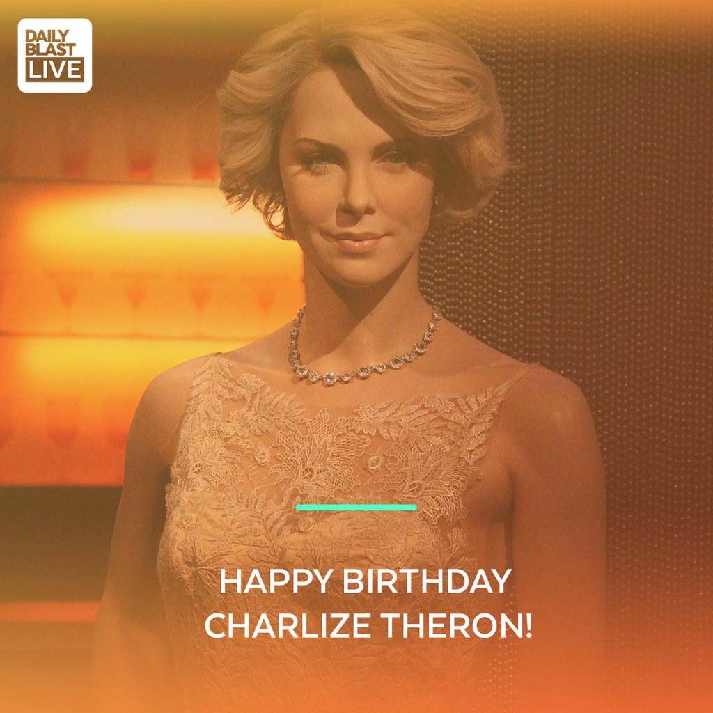 Move over Bond for the Atomic Blonde! 

Happy birthday Charlize Theron! 