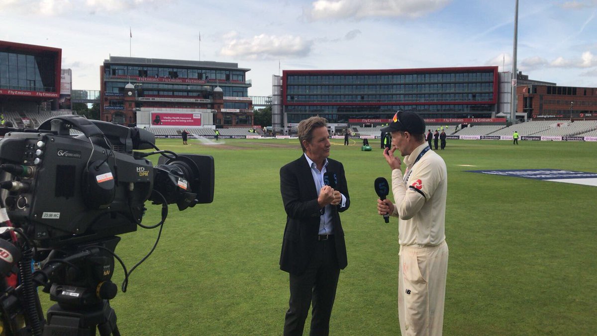 The victorious captain chats to <a href="/mcjnicholas/">Mark Nicholas</a>. Catch the highlights from the final day of the series on <a href="/channel5_tv/">Channel 5</a> at 7pm.