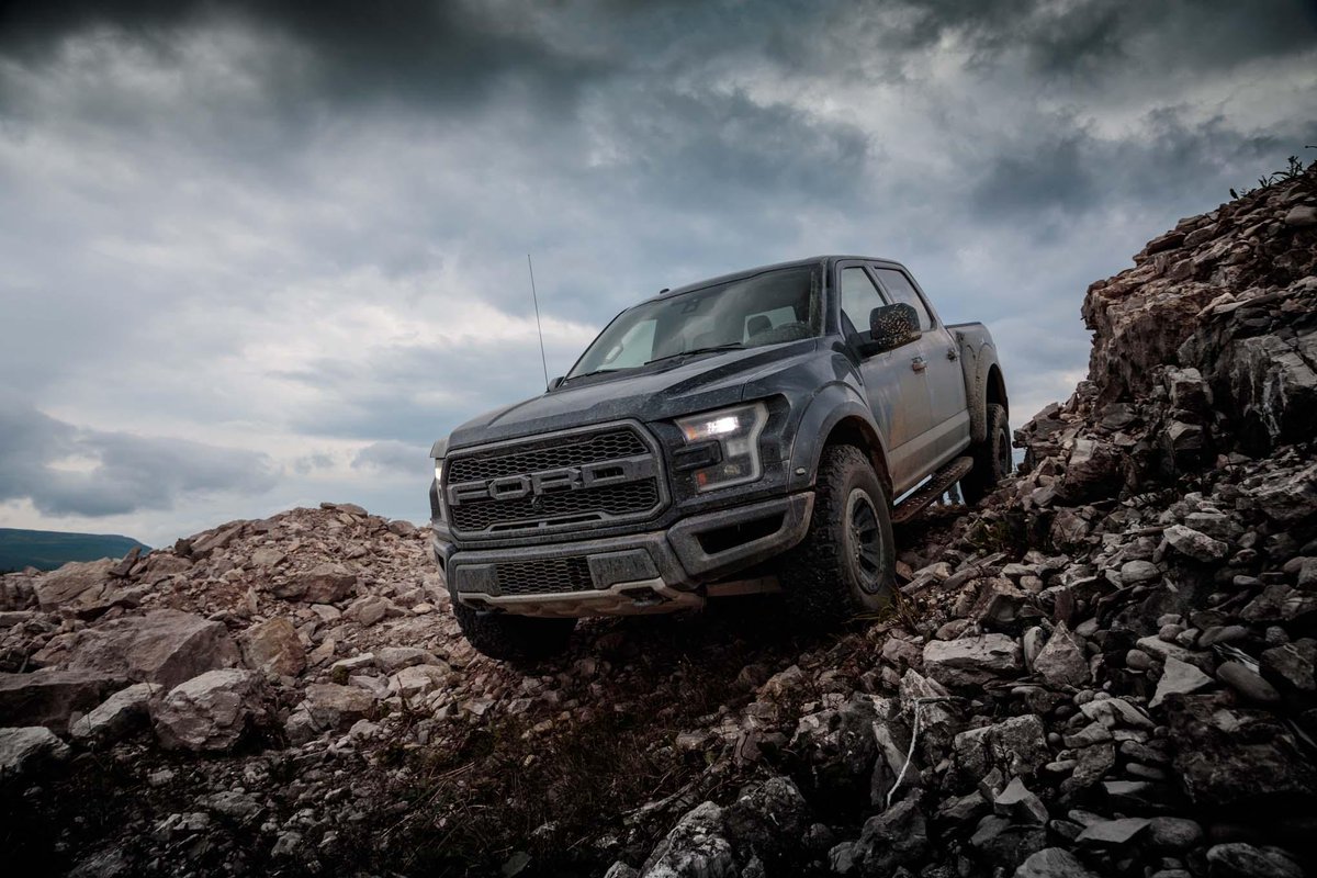 MotorTrend's tweet photo. Here’s a quick peek at each of the six Terrain Management modes and what they do in the 2017 Ford F-150 Raptor. https://t.co/y2nc4BmvVb https://t.co/mFFmf0x1Z6