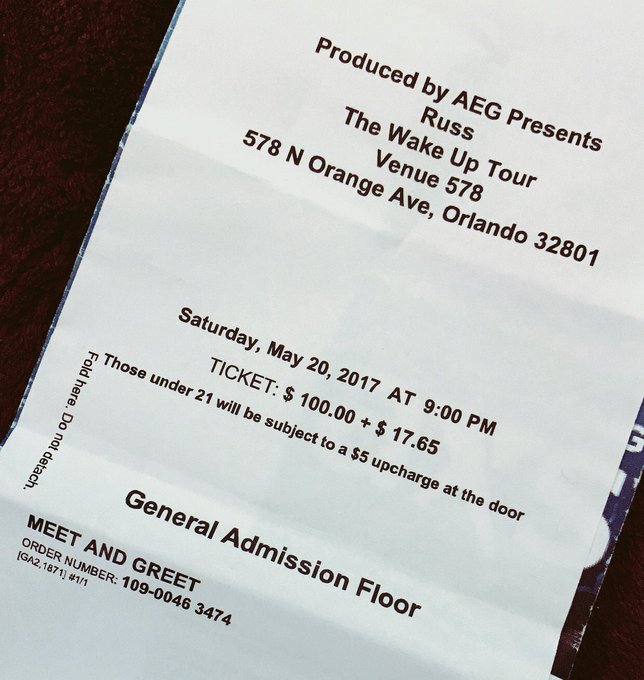When u come across ur ticket from @russdiemon 's #TheWakeUpTour &amp;consciousness takes u back 2 the event<a class="tags" target="_blank" title="On Twitter" href="/?out=eyJ0eXAiOiJKV1QiLCJhbGciOiJIUzUxMiJ9.eyJpYXQiOjE3MjM4MTMzMTIsImlzcyI6InR3cG9ybnN0YXJzLmNvbSIsIm5iZiI6MTcyMzgxMzMxMiwiZXhwIjoxNzU1MzQ5MzEyLCJyZWRpcmVjdF91cmwiOiJodHRwczovL3R3aXR0ZXIuY29tL3J1c3NkaWVtb24ifQ.T8FfGG4B2hzKdJNQsnNY9HuTVbZY_N_7akXfH5ZRkCg5nQz53mLD7XN4HgYt-hMffiLAZboyDANJs0BuEaLzZA">@russdiemon</a><a href="/tag/thewakeuptour"class="tags"><span>#thewakeuptour</span></a>