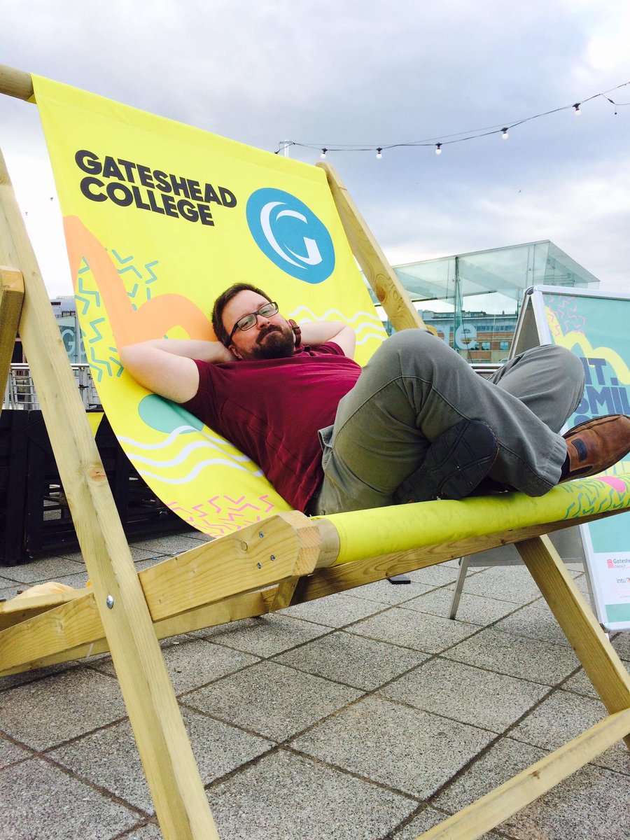 Congrats to Levi Pay who is the winner of a £100 intu voucher for entering our deck chair competition at <a href="/QFestGateshead/">QFestival Gateshead</a>!