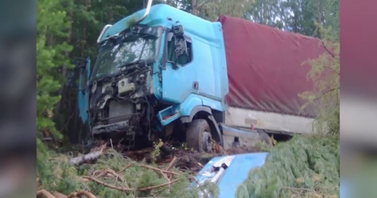 Фура валдберис попала в дтп