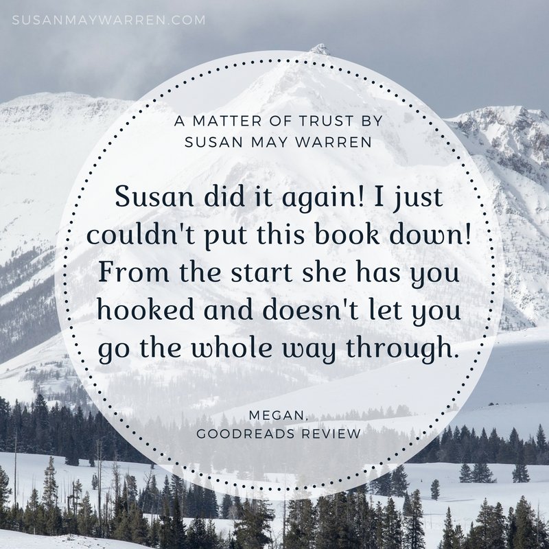 SusanMayWarren's tweet image. Do you post reviews of books you read? #amwondering #bookreviews #helpanauthor