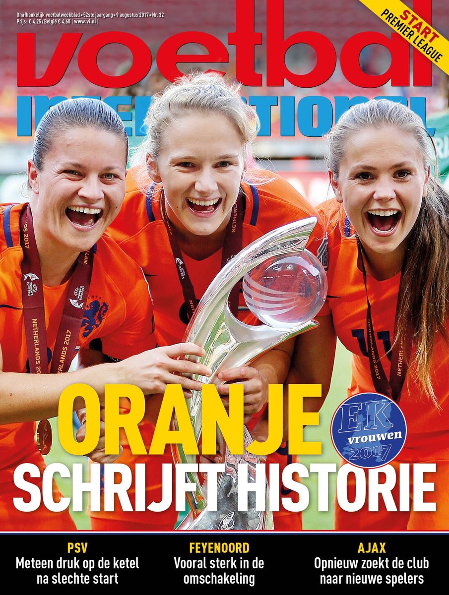 VI_Vrouwen's tweet photo. Historische cover! https://t.co/3g6GnAeFy6